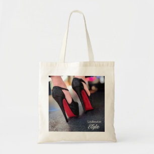 designer Högklackar Mode Tote Bag Louboutin Tygkasse