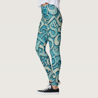 Designer-Leggings mit ausgefallenem Muster Leggings