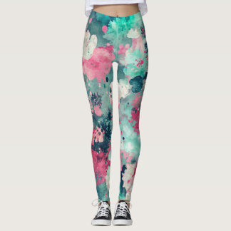 Designer-Leggings mit ausgefallenem Muster Leggings