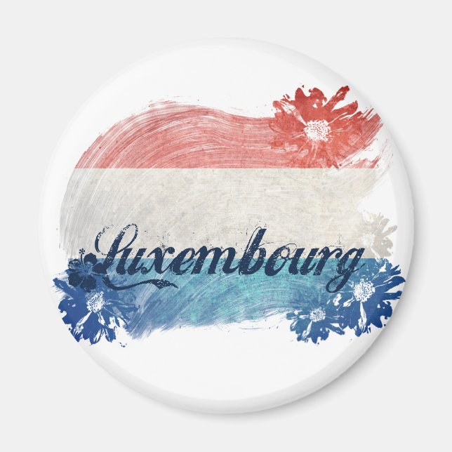 Designer Luxembourg Magnet (Framsidan)