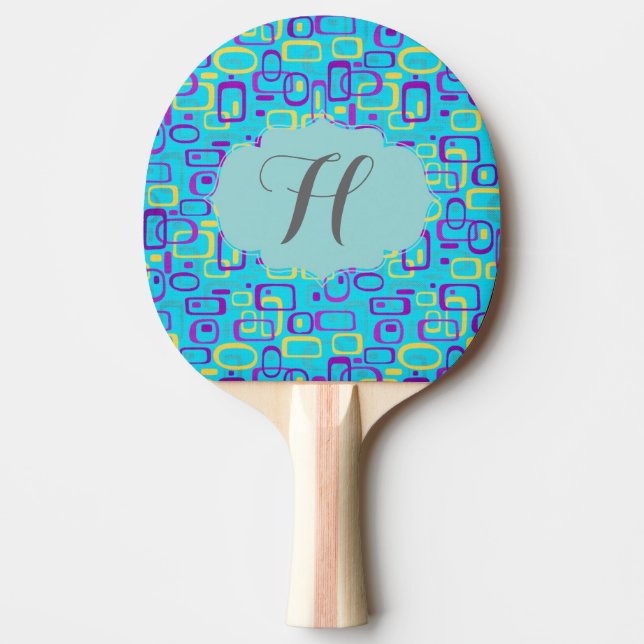 Designer Monogram Ping Pong Paddle Pingisracket (Framsidan)