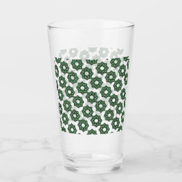 'Designer' Mörk Shamrock Knot Glaskopp