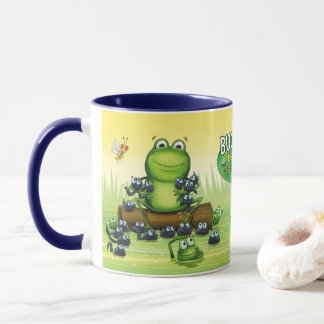 Designer Mugg med grodfigurdesign