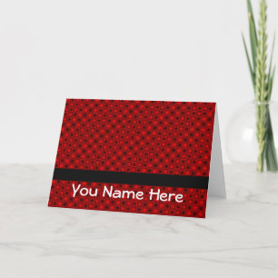 Designer Note Card-mall Kort