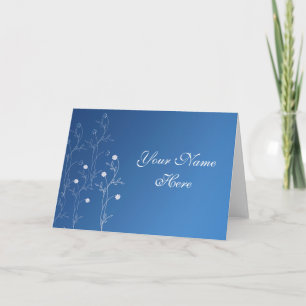 Designer Note Card-mall Kort