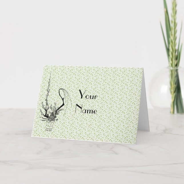Designer Note Card-mall Kort (Framsida)