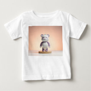 Designer Panda Vinylleksak Porslinsfinish T Shirt