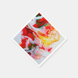 Designer Print Napkin Pappersservett