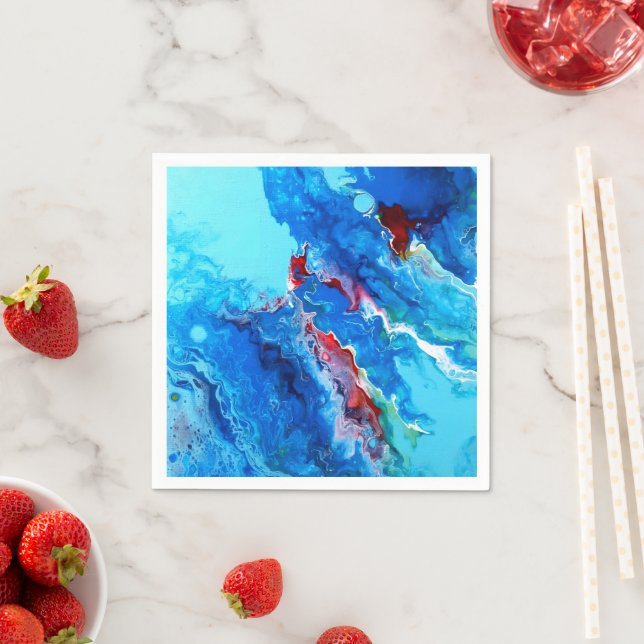 Designer Print Napkin Pappersservett (Insitu)