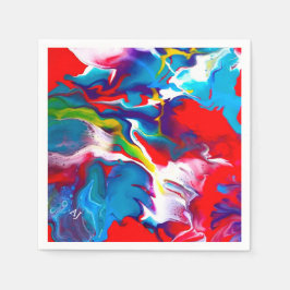 Designer Print Napkin Pappersservett