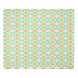 Designer Reversible Gult Flyttad med Rand