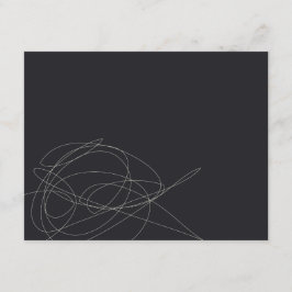 DESIGNER SCRIBBLE No. 2 Personal Stationery/Flat N Anteckningskort