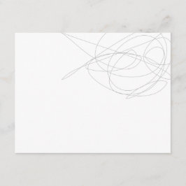 DESIGNER SCRIBBLE Personal Stationery/Notecard Anteckningskort