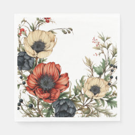 Designer Series Florals Paper  Pappersservett