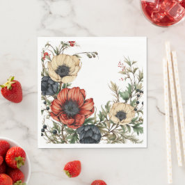 Designer Series Florals Papper Pappersservett