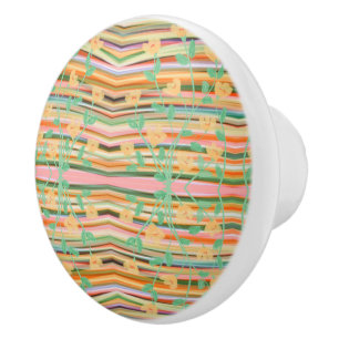 Designer-skåp Dra i färgad design Knopp