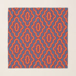 Designer Southwest Tribal Mode Scarf Sjal<br><div class="desc">Den ursprungliga bildblåa och röda adobe från sydvästra stammen mönster är perfekt-mode-framkomligheten som accentuerar ditt utseende. Det är en underbar gåva från hela tillfälle till dig själv,  släktingar och vänner.</div>