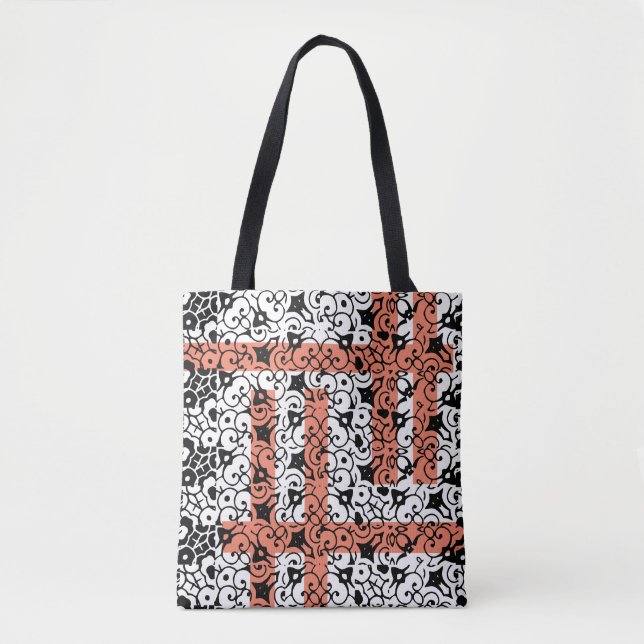 Designer Tote Bag Tygkasse (Framsida)
