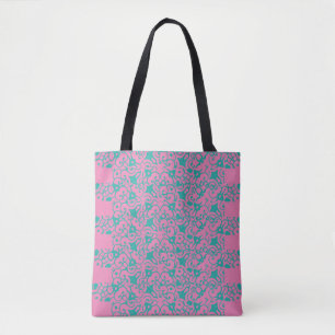 Designer Tote Bag Tygkasse