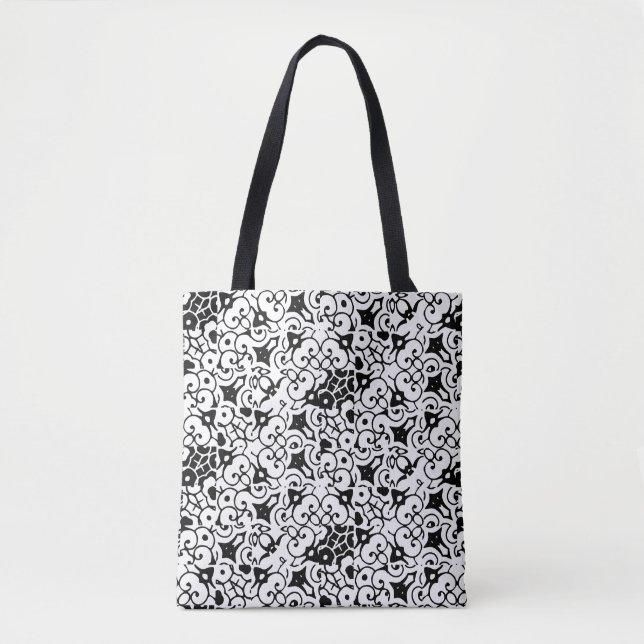 Designer Tote Bag Tygkasse (Framsida)