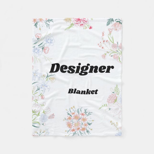 Designer trendig filt 2026 (Framsidan)