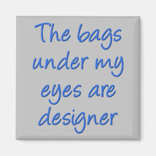 Designer Väskor Under Mina Ögon Roligt Kylskåpsmag Magnet