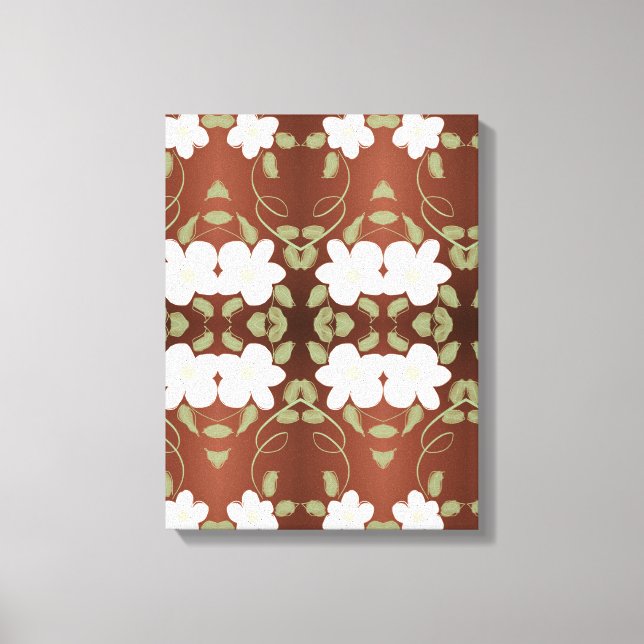 Designer Wall Art med honung  Canvastryck (Framsida)