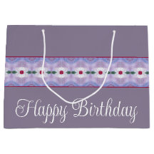 Designer White Blommigt Accented