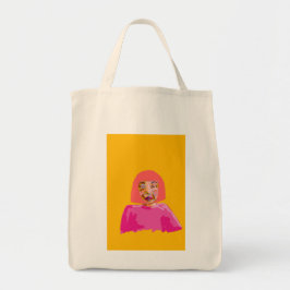Designer Yayoi Kusama Tote Tygkasse