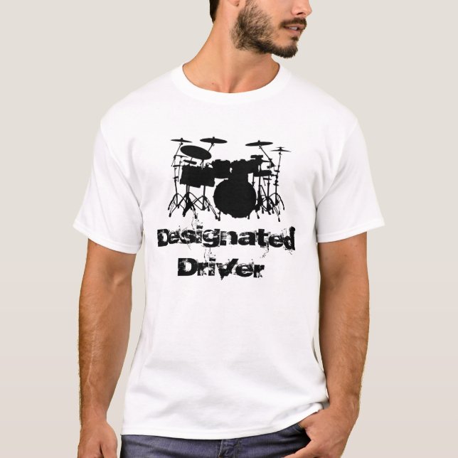 Designerad chaufför 3 tee (Framsida)