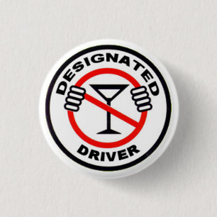 Designerad chaufför knapp