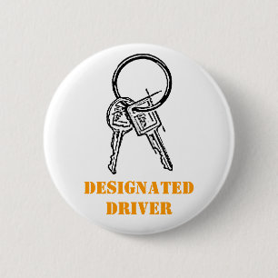 Designerad chaufför knapp