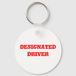 Designerad chaufför nyckelring