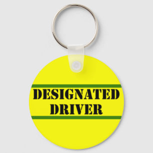 Designerad chaufför nyckelring