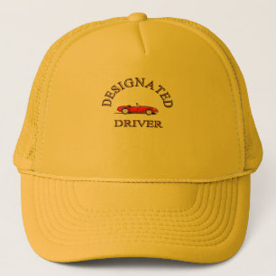 Designerad chaufförhatt truckerkeps