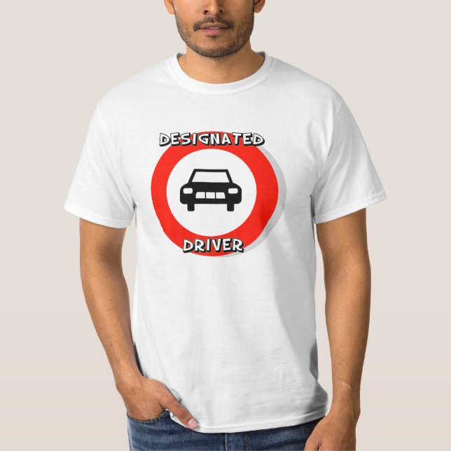 Designerad chaufförT-tröja T Shirt (Framsida)