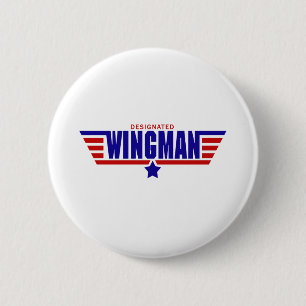 Designerad Wingman Knapp