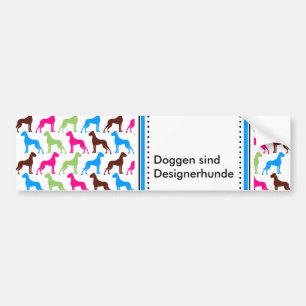 Designerhunde Bildekal