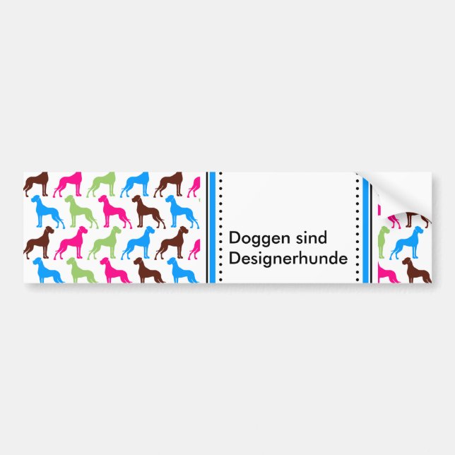 Designerhunde Bildekal (Framsidan)