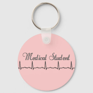 Designgåvor för medicinare QRS Nyckelring