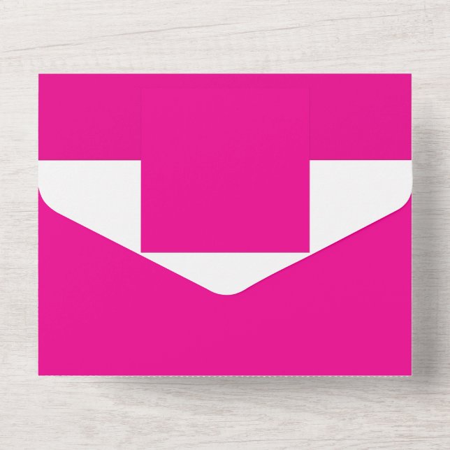 Designidéer för rosa bakgrund med svart kant (Baksida)