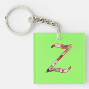 Designkedja för Monogram Z-Blommigt