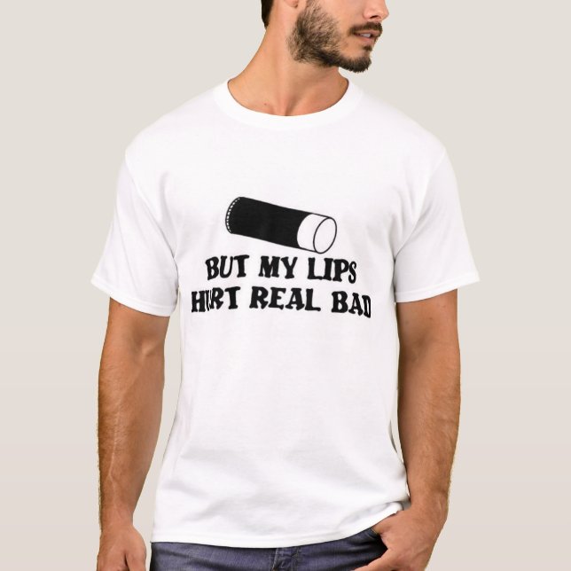 designlipshurt5ih tee shirt (Framsida)