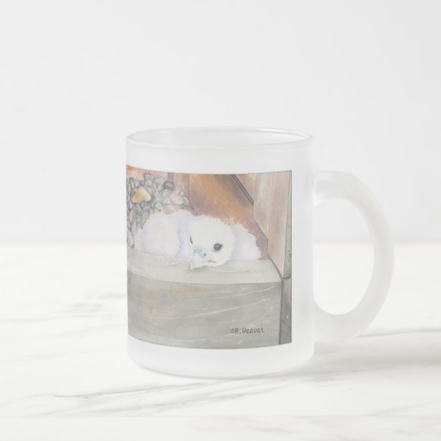 Designmugg för B.Weaver Orion Frostad Glasmugg (Höger)