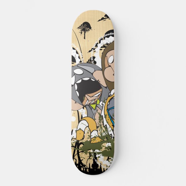 Designswell "Entourage del 1" Mini Skateboard Bräda 18,5 Cm (Framsida)