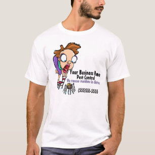 Desinfektör. Plågan kontrollerar. Kryp Tee Shirt