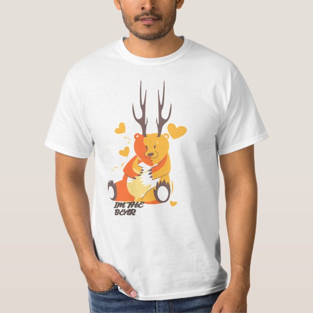 desinficeringsbjörn t shirt (Framsida)
