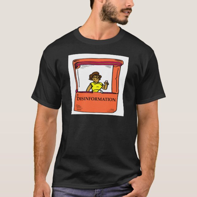 DESINFORMATION TEE SHIRT (Framsida)