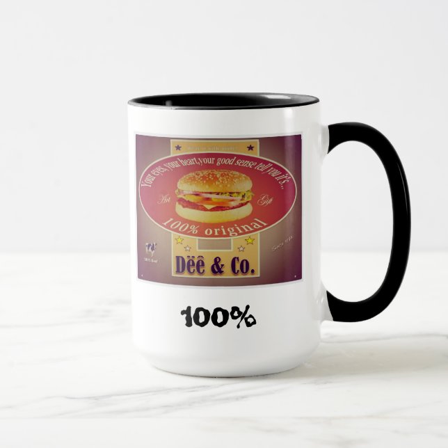 Desing retro old fashion inspired in the 50's mugg (Höger)