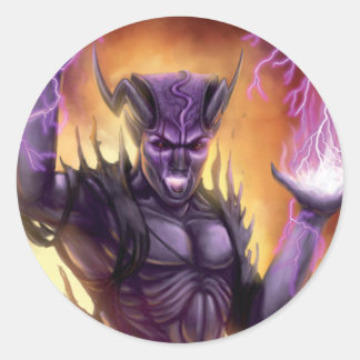 Désir de Vengeance - Autocollant Runt Klistermärke